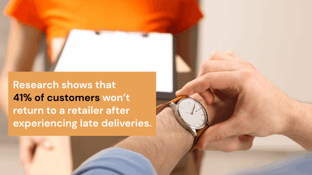 USA customer frustrated by delayed delivery, a key reason fast-growing eCommerce brands turn to GPA Logistics 3PL for outsourced fulfillment.
